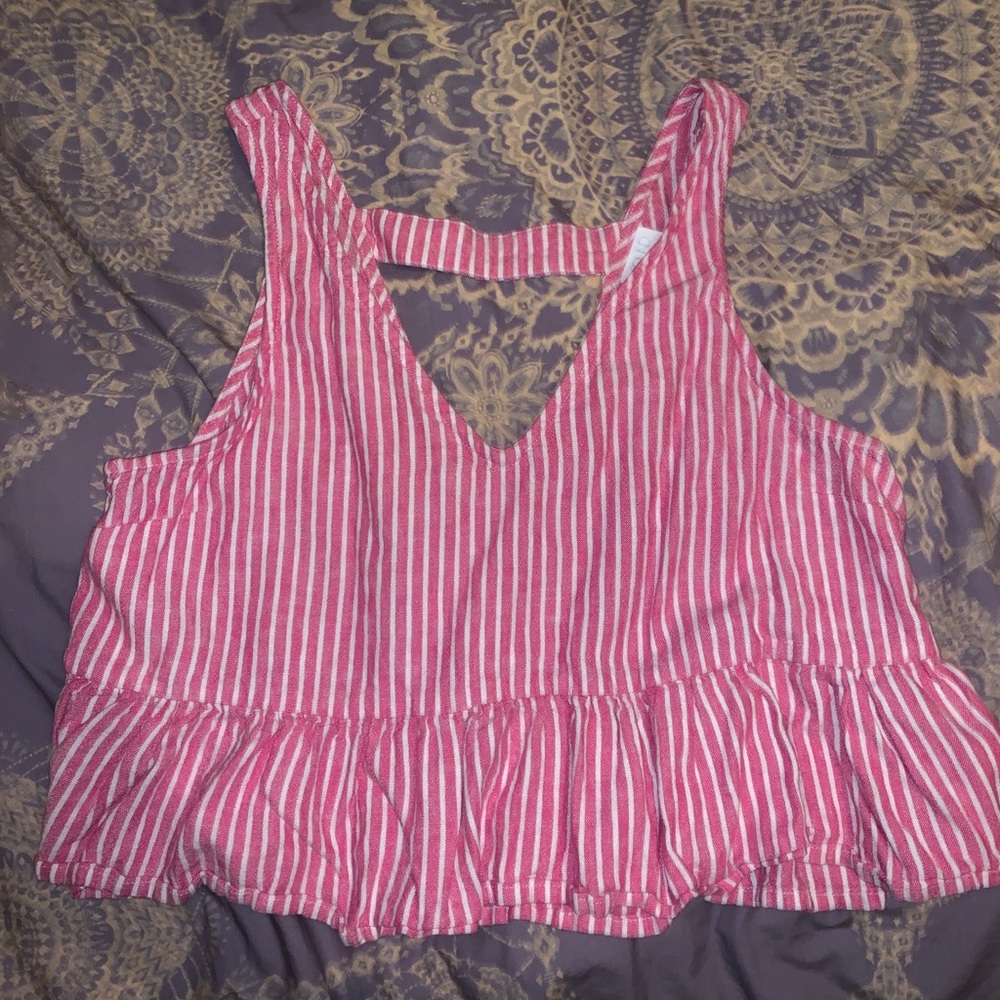 Pink tank top